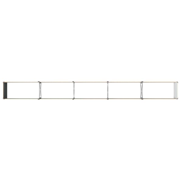 vidaXL Vyvýšený záhon Prírodná 400 x 40 x 55 cm studené valcovaná oceľ – Obrázok 5