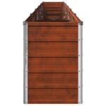 vidaXL Vyvýšený záhon Hrdzavý 400 x 40 x 55 cm corton – Obrázok 5