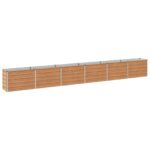 vidaXL Vyvýšený záhon Drevo hnedé 480 x 40 x 55 cm – Obrázok 2