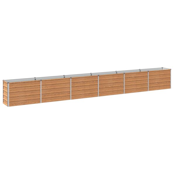 vidaXL Vyvýšený záhon Drevo hnedé 480 x 40 x 55 cm – Obrázok 2