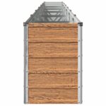 vidaXL Vyvýšený záhon Drevo hnedé 480 x 40 x 55 cm – Obrázok 4