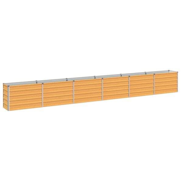 vidaXL Vyvýšený záhon Prírodná 480 x 40 x 55 cm studené valcovaná oceľ – Obrázok 2