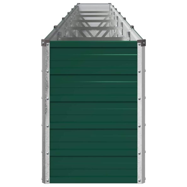 vidaXL Vyvýšený záhon Zelená 480 x 40 x 55 cm studené valcované oceľ – Obrázok 4