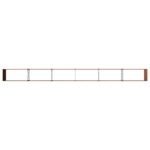 vidaXL Vyvýšený záhon Hrdzavý 480 x 40 x 55 cm corton – Obrázok 6