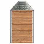 vidaXL Vyvýšený záhon Drevo hnedé 600 x 40 x 55 cm – Obrázok 3