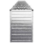 vidaXL Vyvýšený záhon Strieborná 600 x 40 x 55 cm pozinkované – Obrázok 3