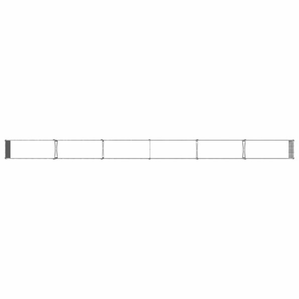 vidaXL Vyvýšený záhon Strieborná 600 x 40 x 55 cm pozinkované – Obrázok 4
