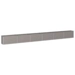 vidaXL Vyvýšený záhon Hrdzavý 600 x 40 x 55 cm corton – Obrázok 2