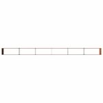 vidaXL Vyvýšený záhon Hrdzavý 600 x 40 x 55 cm corton – Obrázok 5