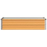 vidaXL Vyvýšený záhon Prírodná 100 x 40 x 24 cm studené valcovaná oceľ – Obrázok 3