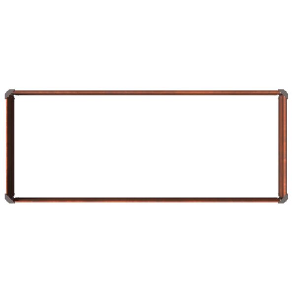vidaXL Vyvýšený záhon Hrdzavý 100 x 40 x 24 cm corton – Obrázok 6