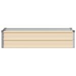 vidaXL Vyvýšený záhon Slonovinová 100 x 40 x 24 cm – Obrázok 3