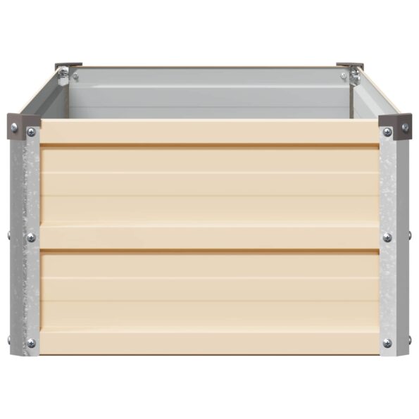 vidaXL Vyvýšený záhon Slonovinová 100 x 40 x 24 cm – Obrázok 4