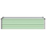 vidaXL Vyvýšený záhon Pastelovo zelená 100 x 40 x 24 cm – Obrázok 3