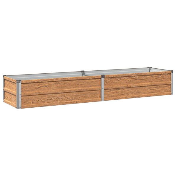 vidaXL Vyvýšený záhon Drevo hnedé 160 x 40 x 24 cm – Obrázok 2