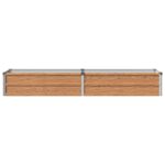 vidaXL Vyvýšený záhon Drevo hnedé 160 x 40 x 24 cm – Obrázok 3