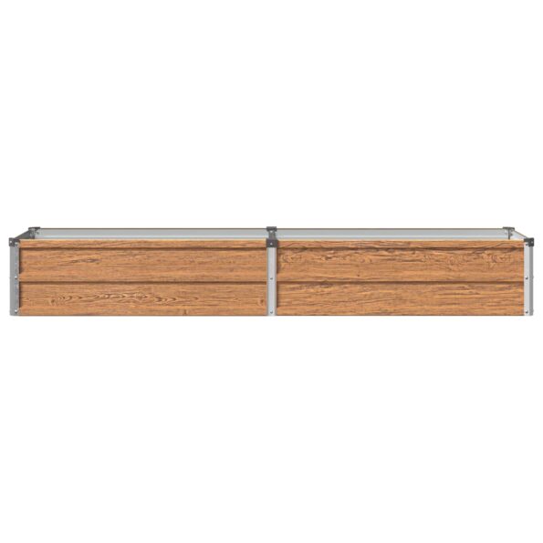 vidaXL Vyvýšený záhon Drevo hnedé 160 x 40 x 24 cm – Obrázok 3