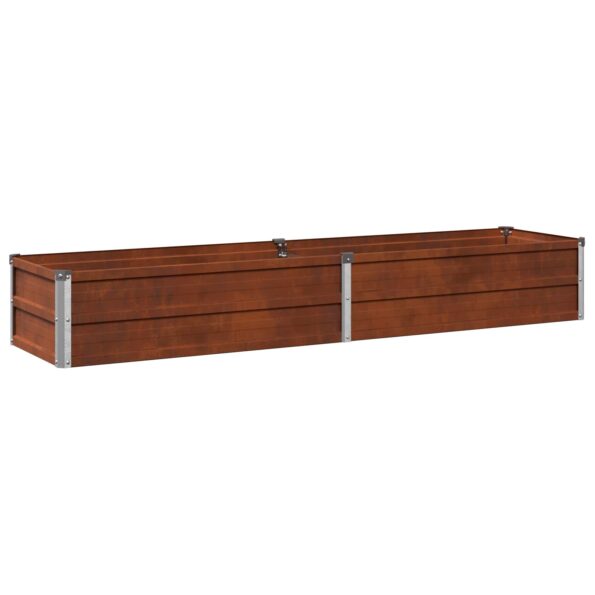 vidaXL Vyvýšený záhon Hrdzavý 160 x 40 x 24 cm corton – Obrázok 2