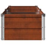vidaXL Vyvýšený záhon Hrdzavý 160 x 40 x 24 cm corton – Obrázok 5