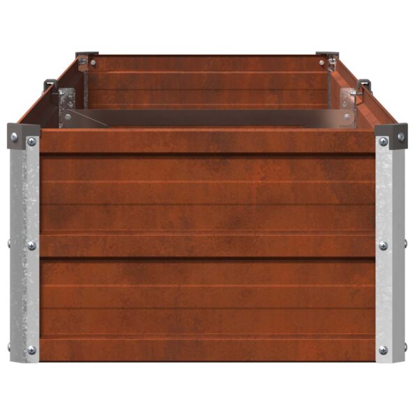vidaXL Vyvýšený záhon Hrdzavý 160 x 40 x 24 cm corton – Obrázok 5