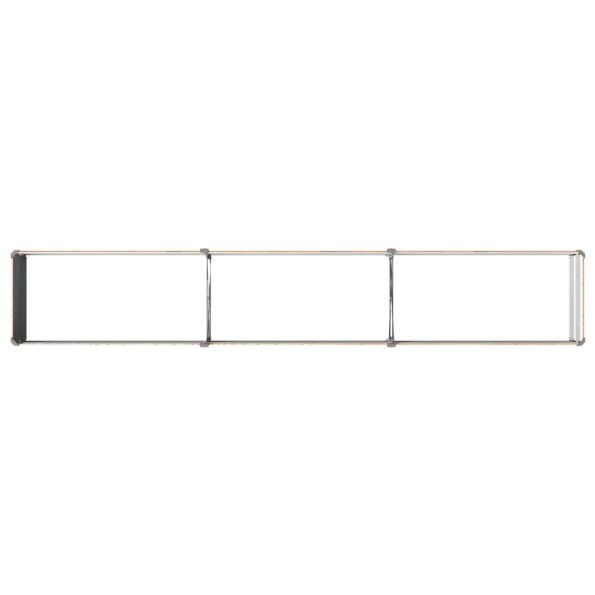 vidaXL Vyvýšený záhon Drevo hnedé 240 x 40 x 24 cm – Obrázok 5