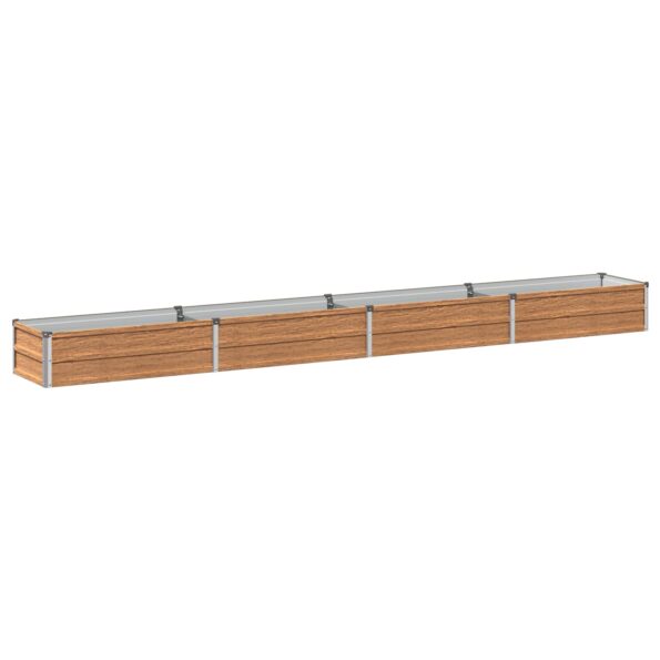 vidaXL Vyvýšený záhon Drevo hnedé 320 x 40 x 24 cm – Obrázok 2