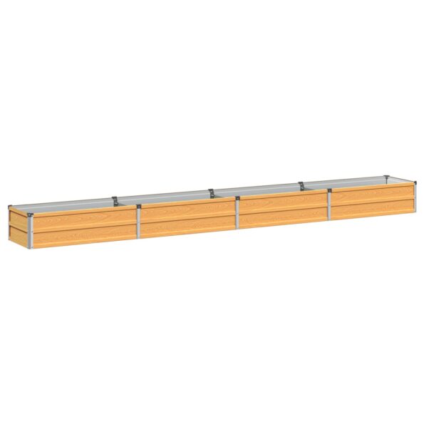 vidaXL Vyvýšený záhon Prírodná 320 x 40 x 24 cm studené valcovaná oceľ – Obrázok 2