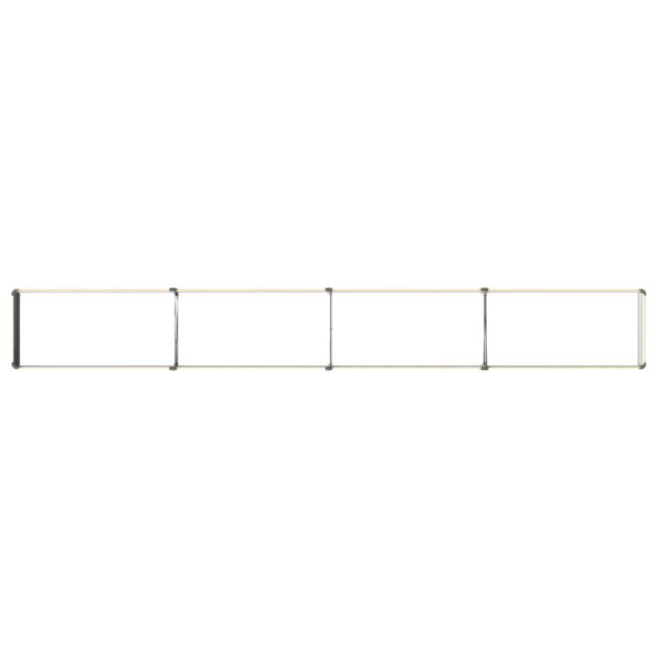 vidaXL Vyvýšený záhon Prírodná 320 x 40 x 24 cm studené valcovaná oceľ – Obrázok 5