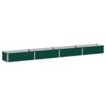 vidaXL Vyvýšený záhon Zelená 320 x 40 x 24 cm studené valcované oceľ – Obrázok 2