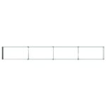 vidaXL Vyvýšený záhon Zelená 320 x 40 x 24 cm studené valcované oceľ – Obrázok 5