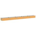 vidaXL Vyvýšený záhon Prírodná 400 x 40 x 24 cm studené valcovaná oceľ – Obrázok 2