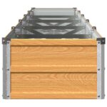 vidaXL Vyvýšený záhon Prírodná 400 x 40 x 24 cm studené valcovaná oceľ – Obrázok 4