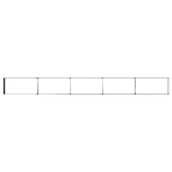 vidaXL Vyvýšený záhon Zelená 400 x 40 x 24 cm studené valcované oceľ – Obrázok 4