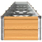 vidaXL Vyvýšený záhon Prírodná 480 x 40 x 24 cm studené valcovaná oceľ – Obrázok 4