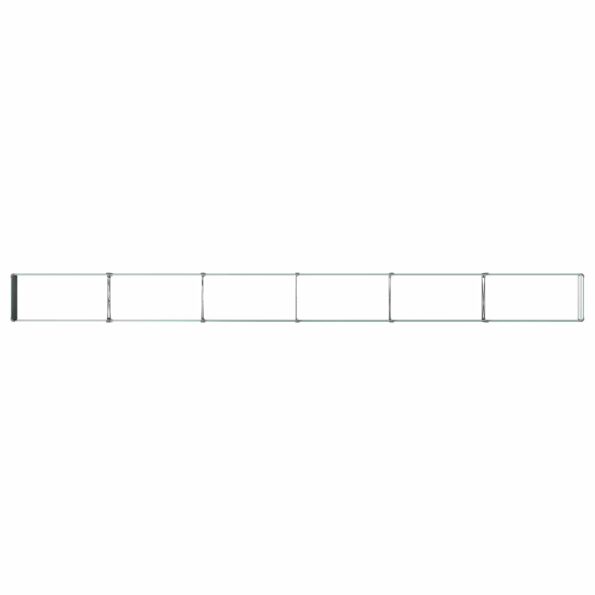 vidaXL Vyvýšený záhon Zelená 480 x 40 x 24 cm studené valcované oceľ – Obrázok 5