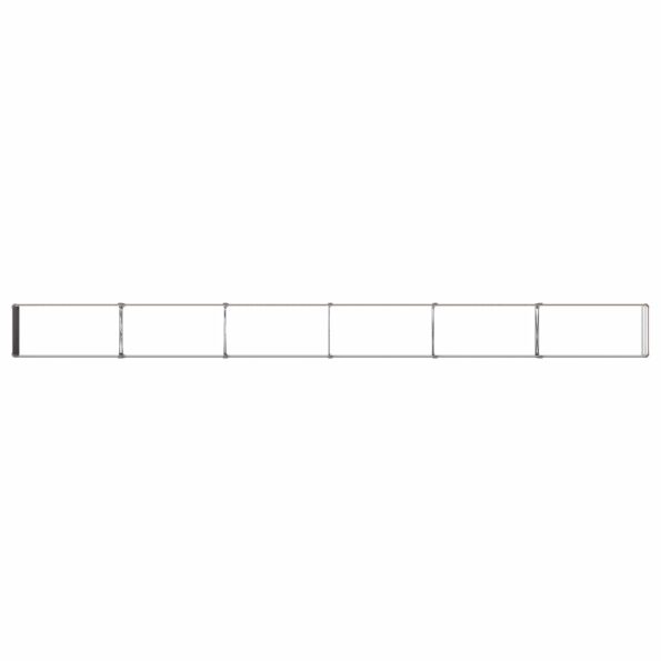 vidaXL Vyvýšený záhon Hnedá 480 x 40 x 24 cm studené valcovaná oceľ – Obrázok 5