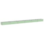 vidaXL Vyvýšený záhon Pastelovo zelená 480 x 40 x 24 cm – Obrázok 2