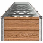 vidaXL Vyvýšený záhon Drevo hnedé 600 x 40 x 24 cm – Obrázok 3