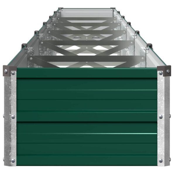 vidaXL Vyvýšený záhon Zelená 600 x 40 x 24 cm studené valcované oceľ – Obrázok 3
