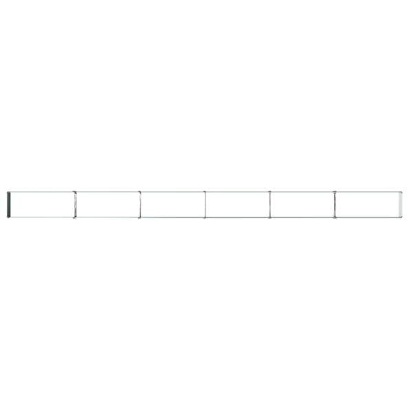 vidaXL Vyvýšený záhon Zelená 600 x 40 x 24 cm studené valcované oceľ – Obrázok 4