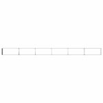 vidaXL Vyvýšený záhon Antracitová 600 x 40 x 24 cm – Obrázok 4