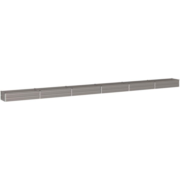 vidaXL Vyvýšený záhon Hrdzavý 600 x 40 x 24 cm corton – Obrázok 2