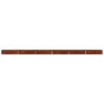 vidaXL Vyvýšený záhon Hrdzavý 600 x 40 x 24 cm corton – Obrázok 3