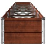 vidaXL Vyvýšený záhon Hrdzavý 600 x 40 x 24 cm corton – Obrázok 4
