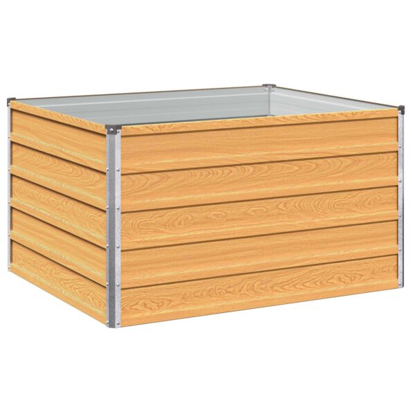 vidaXL Vyvýšený záhon Prírodná 100 x 80 x 55 cm studené valcovaná oceľ – Obrázok 2