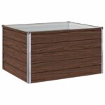 vidaXL Vyvýšený záhon Čierna 100 x 80 x 55 cm studené valcovaná oceľ – Obrázok 2