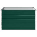 vidaXL Vyvýšený záhon Zelená 100 x 80 x 55 cm studené valcované oceľ – Obrázok 3