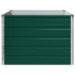 vidaXL Vyvýšený záhon Zelená 100 x 80 x 55 cm studené valcované oceľ – Obrázok 4