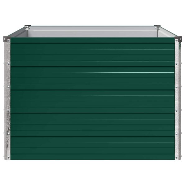vidaXL Vyvýšený záhon Zelená 100 x 80 x 55 cm studené valcované oceľ – Obrázok 4