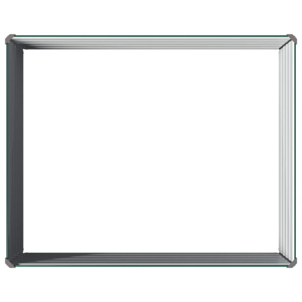 vidaXL Vyvýšený záhon Zelená 100 x 80 x 55 cm studené valcované oceľ – Obrázok 5